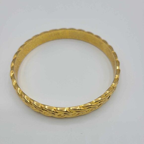 J Crew Gold Tone Bangle - Picture 6 of 6